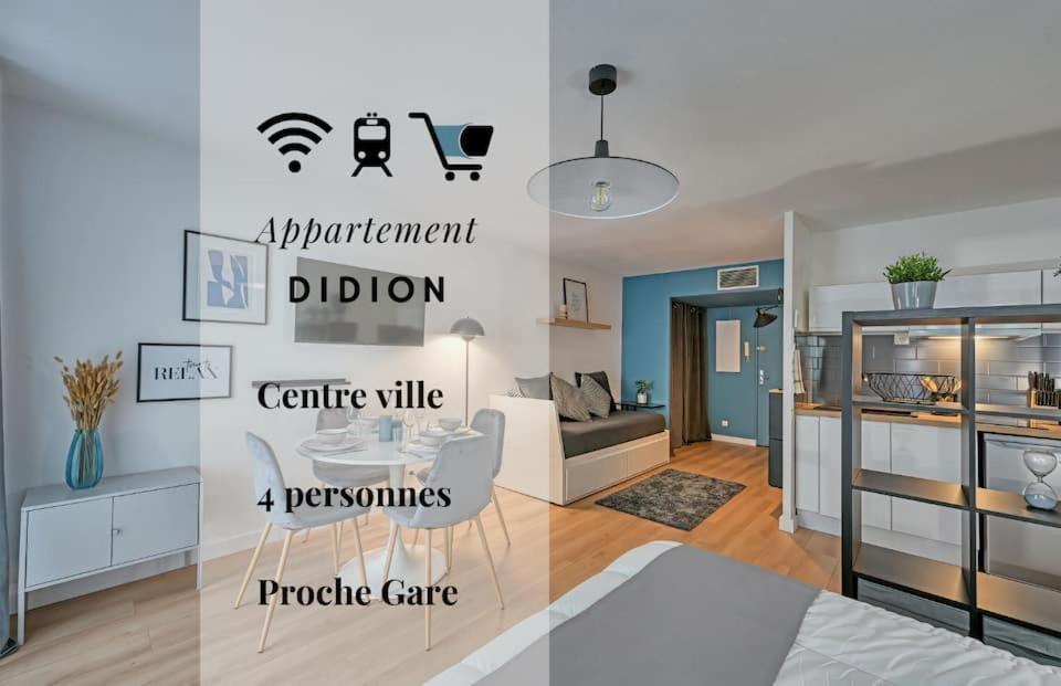 063 - Studio Didion, Centre Gare St Roch, Clim, Balcon,4Pers Μονπελιέ Εξωτερικό φωτογραφία